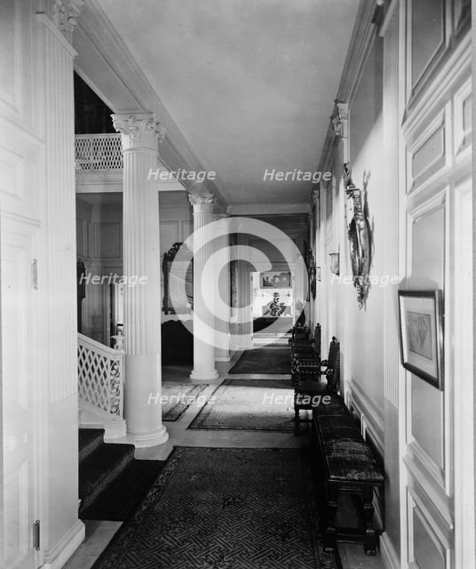 "The Causeway," James Parmelee house, 3100 Macomb Street, Washington, D.C., 1919. Creator: Frances Benjamin Johnston.