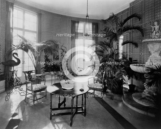 "The Causeway," James Parmelee house, 3100 Macomb Street, Washington, D.C., 1919. Creator: Frances Benjamin Johnston.