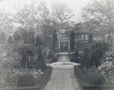 "The Causeway," James Parmelee house, 3100 Macomb Street, Washington, D.C., 1919. Creator: Frances Benjamin Johnston