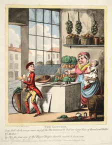 The Caution, Covent Garden Theatre, 1828