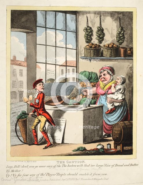 The Caution, Covent Garden Theatre, 1828. 