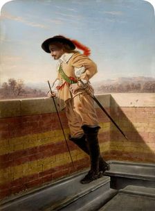 The Cavalier - after Meissonier, c1830-1890. Creator: James Nasmyth