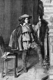 "The Cavalier", by E. Meissonier, from the winter exhibition, No, 7, Haymarket, 1868. Creator: W Thomas