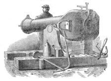 The Cavalli Cannon at the Florence Exhibition, 1861. Creator: Unknown