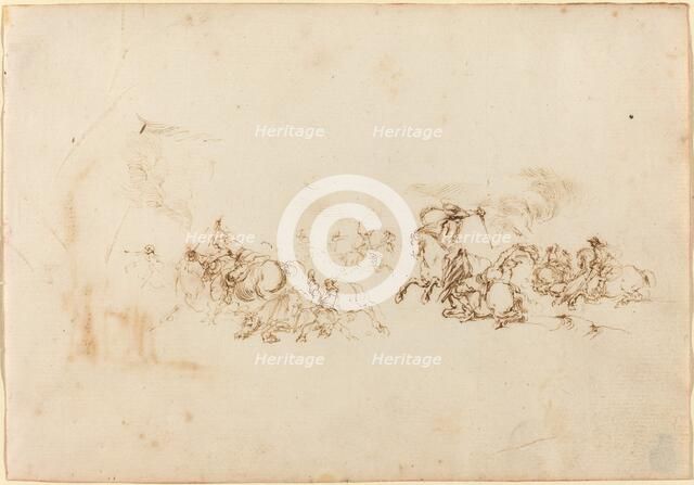 The Cavalry Combat. Creator: Stefano della Bella.