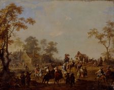 The Cavalry Departs