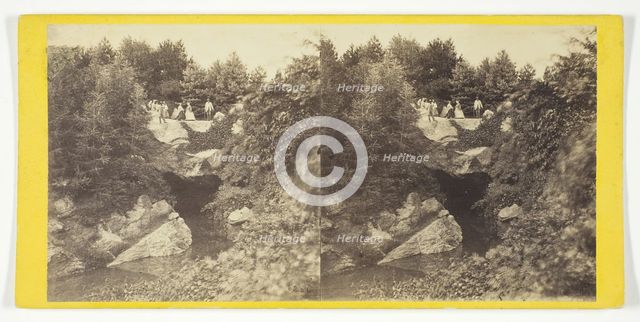 The Cave, 1860/69. Creator: Anthony & Company.