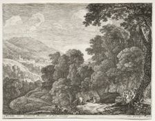 The Cave, c. 1652-1654. Creator: Herman van Swanevelt (Dutch, c. 1600-1655)