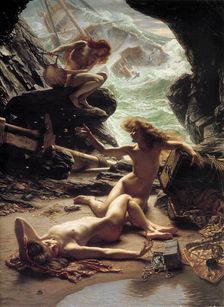 The Cave of the Storm Nymphs 1903. Artist: Edward John Poynter