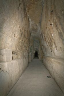 The Cave of the Sibyl, Cumae, Italy. Artist: Samuel Magal