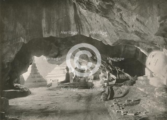 'The Caves at Moulmein', 1900. Creator: Unknown.