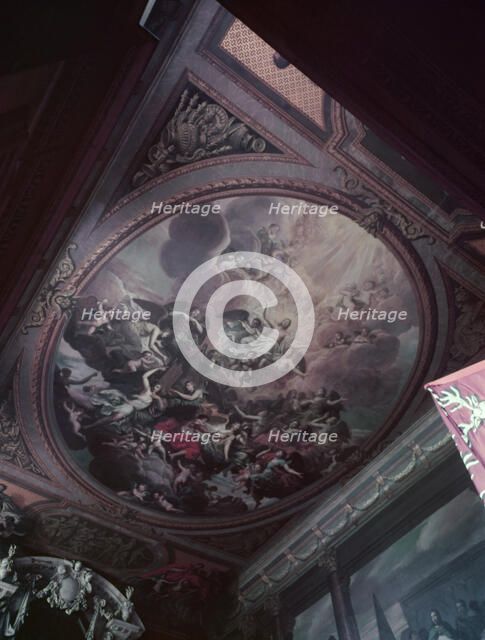 The ceiling of the Chapel of Chatsworth House, Derbyshire, c1955. Creator: Arthur Charles Kirby Ware.