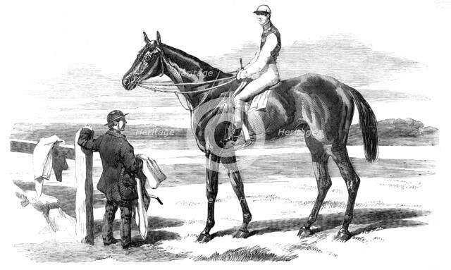 The Celebrated Race-Horse "Fisherman", 1857. Creator: Unknown.