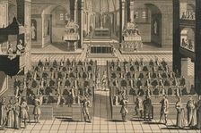 The Celebration of the Auto-Da-Fee or Act of Faith in the Inquisition 1769