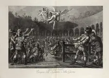 The celebrations of the wedding of Duke Ferdinand of Bourbon-Parma to Archduchess..., 1769. Creator: Petitot, Ennemond (1727-1801)