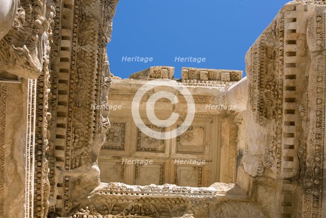 The Celsus Library, Ephesus, Turkey. Creator: Samuel Magal.