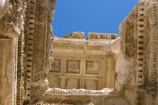 The Celsus Library, Ephesus, Turkey. Creator: Samuel Magal