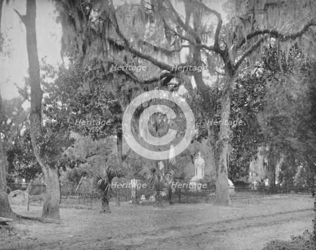 'The Cemetery of Bonaventure', 19th century. Artist: Unknown.
