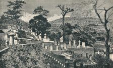 The Cemetery Hill at Nagasaki, Japan, before the modern expansion of the town, 1907