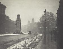 The cenotaph. From the album: Photograph album - London, 1920s. Creator: Harry Moult