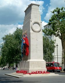 The Cenotaph, Whitehall, London. Creator: Peter Thompson