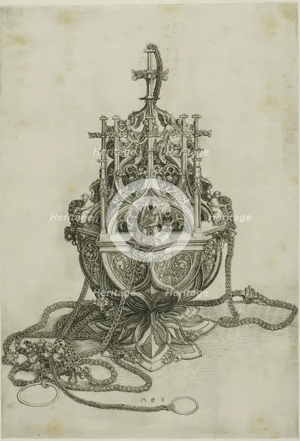 The Censer, 1470/74. Creator: Martin Schongauer.