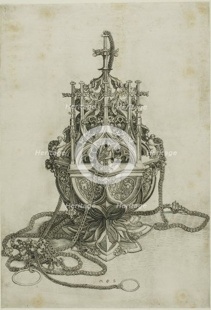 The Censer, 1470/74. Creator: Martin Schongauer.
