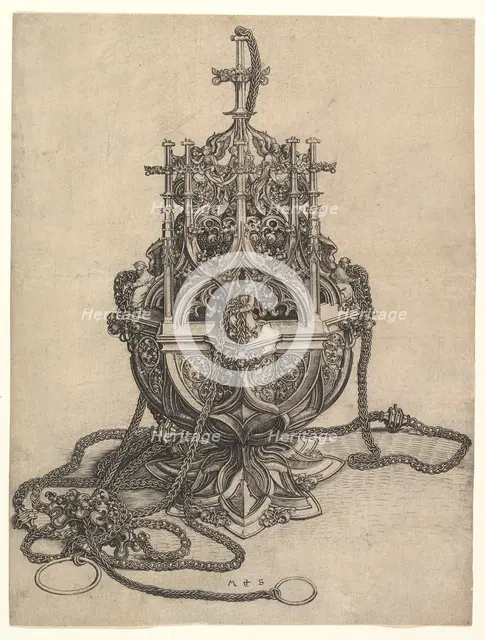The Censer, ca. 1435-1491. Creator: Martin Schongauer.