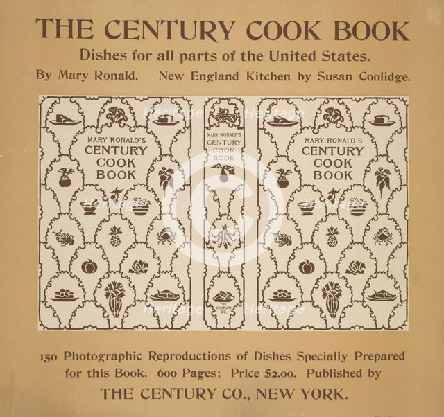 The century cook-book, c1895 - 1911. Creator: Unknown.