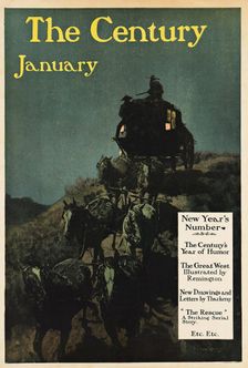 The Century, January - New Year's Number, 1902. Creator: Frederic Remington