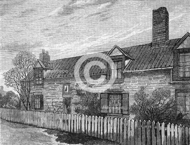 The Century of George Stephenson: Stephenson's cottage at Killingworth, 1881. Creator: Unknown.