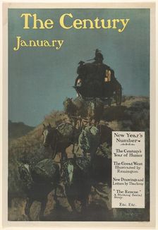 The Century: New Year's Number, January, 1902. Creator: Frederic Remington