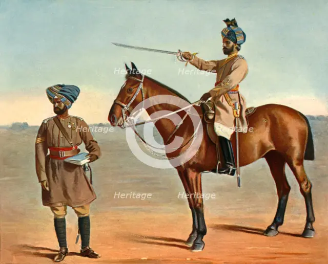 'The Central India Horse', 1901. Creator: F Bremner.