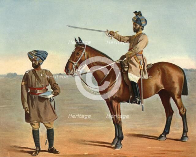 'The Central India Horse', 1901. Creator: F Bremner.