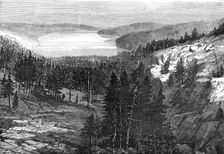 The Central Pacific Railway, North America: Donner Lake, 1868. Creator: Unknown