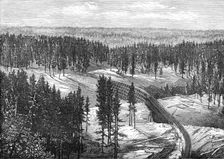The Central Pacific Railway, North America: Long Ravine Bridge, 1868. Creator: Unknown
