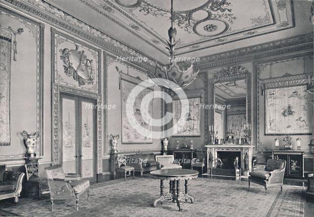 'The Centre Room, Buckingham Palace, North-West Corner', 1939. Artist: Unknown.