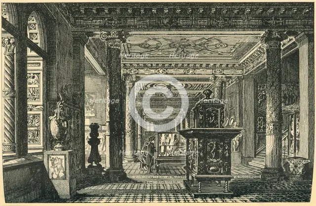 'The Ceramic Gallery, South Kensington Museum', c1876, (1881).  Creator: John Watkins.