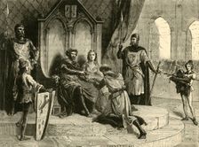The Ceremony of Feudal Service (c9th-10th century), 1890. Creator: Unknown