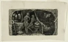 The Chamber Idyl, n.d. Creator: Edward Calvert