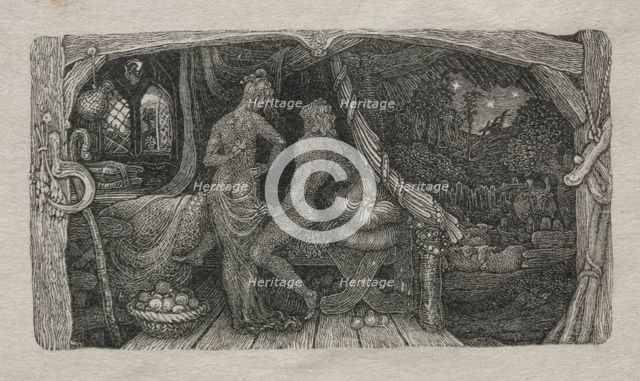 The Chamber-Idyll, 1829. Creator: Edward Calvert (British, 1799-1883).