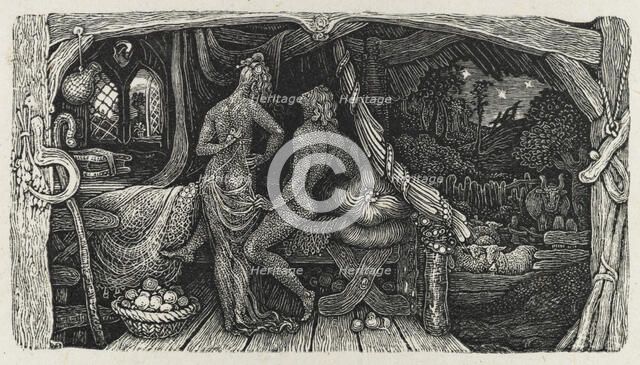 The Chamber Idyll, 1831. Creator: Edward Calvert.