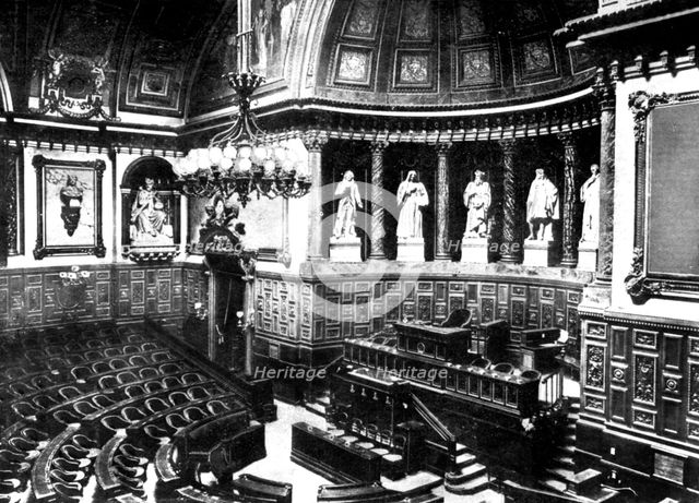 The Chamber of the French Senate, Paris, France, 1926. Artist: Unknown