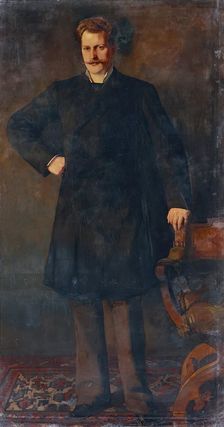The chamber singer Theodor Reichmann, 1879. Creator: Wilhelm Trübner