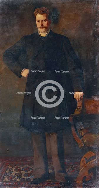 The chamber singer Theodor Reichmann, 1879. Creator: Wilhelm Trübner.