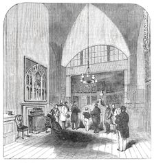The Chamberlain's Office, Guildhall, 1844. Creator: Unknown