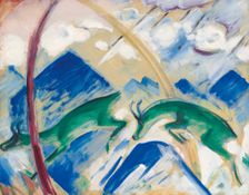 The chamois, 1911. Creator: Marc, Franz (1880-1916)
