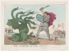 The Champion of the People, March 11, 1784., March 11, 1784. Creator: Thomas Rowlandson