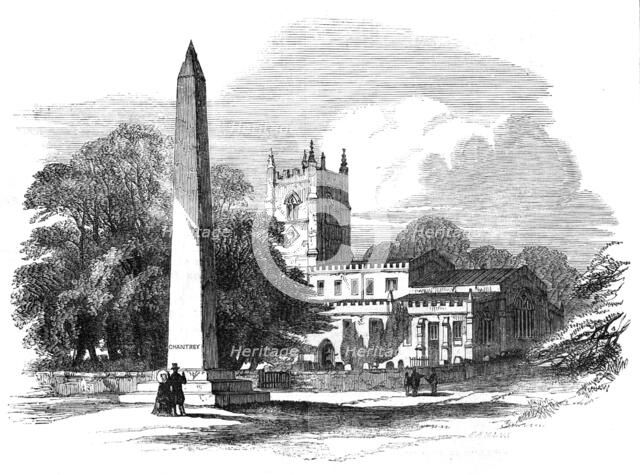 The Chantrey Memorial, Norton, near Sheffield, 1854. Creator: Unknown.