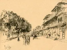 The Chandni Chowk, Delhi, India, c1890. Creator: Unknown